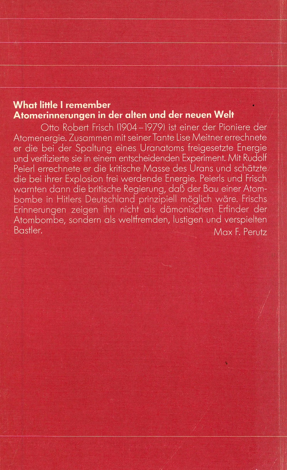 Otto Frisch