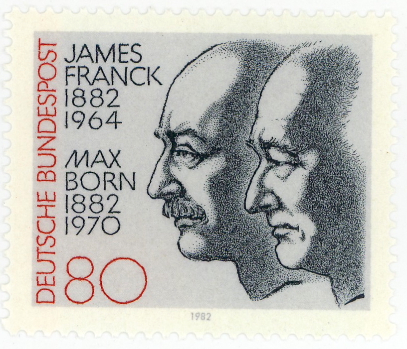 Max Born und
                James Franck